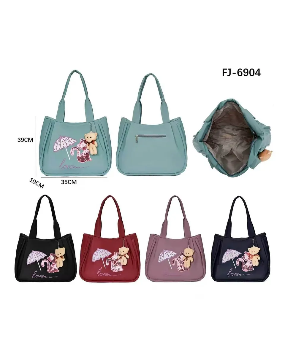 Umbrella & Kitty Tote 3