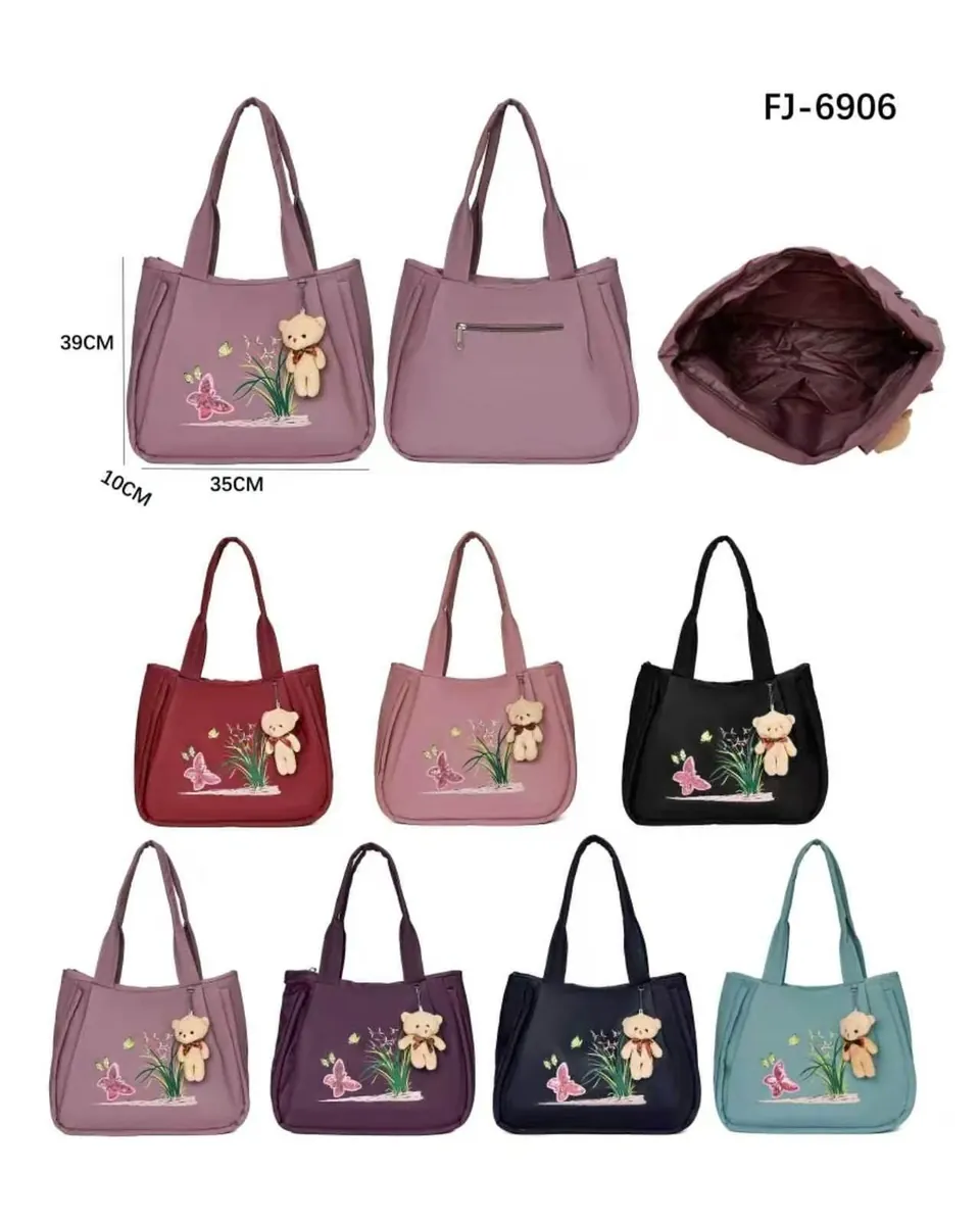 Butterfly & Teddy Tote 2