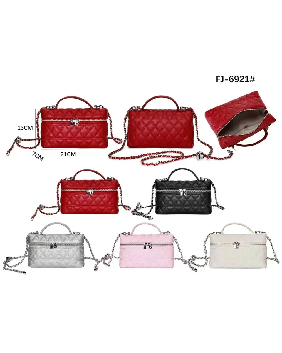 Quilted Chain Vanity Bag 2